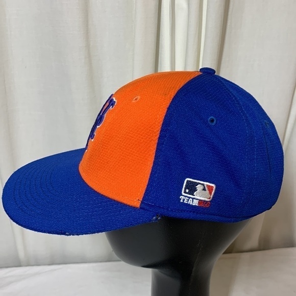 MLB Team New York Mets Flat Bill Baseball Cap - Picture 2 of 6